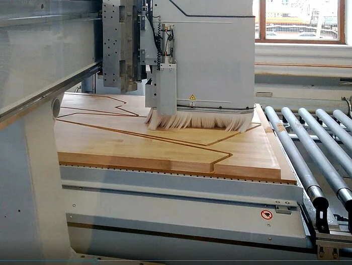 CNC-Bearbeitung von Treppenbauteilen